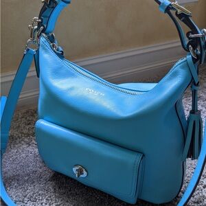 Coach Vibrant Blue Shoulder Bag